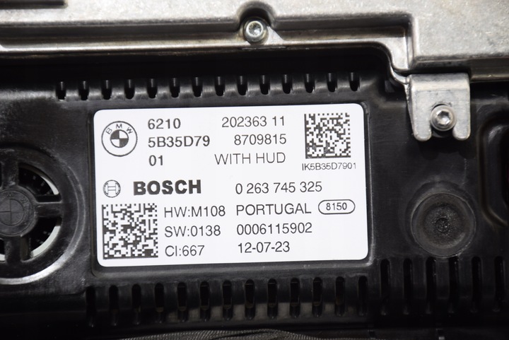 фото №14, Bmw x3 g01 x4 g02 спидометр 12,3" приборы live cockpit led камера dcs hud 11km