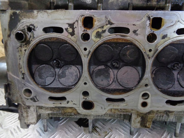 фото №13, Головка двигуна циліндрів fiat stilo abarth 2.4 20v 170km 01- 192a2000
