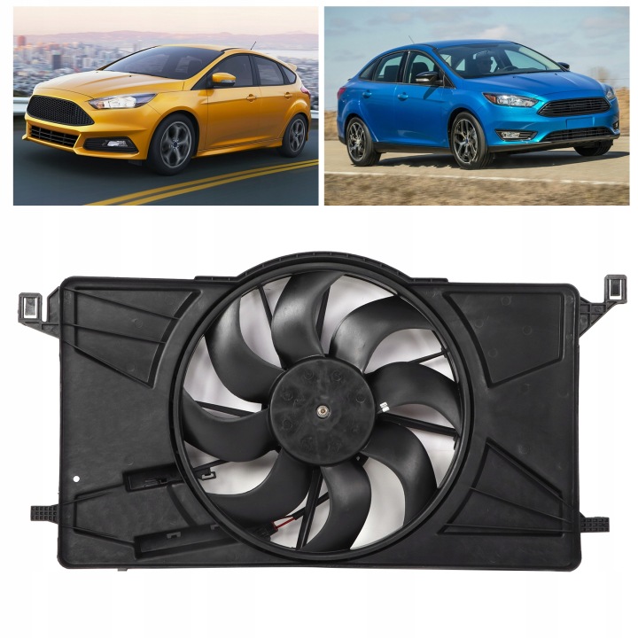 фото №9, Авто запчасти 2012-2018 ford focus вентилятор системы охлаждение кондиционера 1