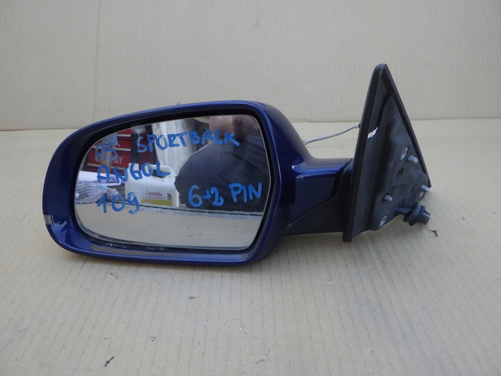 фото №1, Audi a5 sportback зеркало левая 8 pin