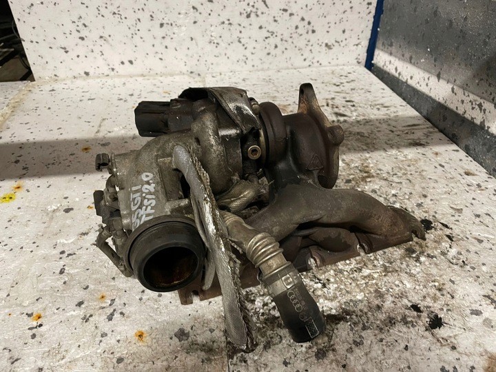 фото №11, Audi a3 8p golf v eos 2.0 tfsi bwa турбонагнетатель 06f145701b 53039700086