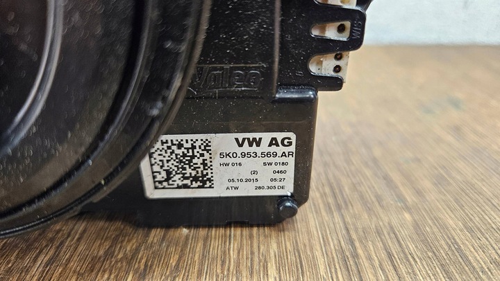 фото №8, Vw passat b7 sedan 5k0953569ar стрічка подушка безпеки підкермові важелі