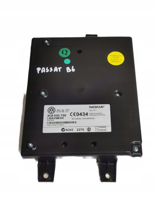 фото №1, Vw seat skoda модуль блок керування блютуз 3c8035730