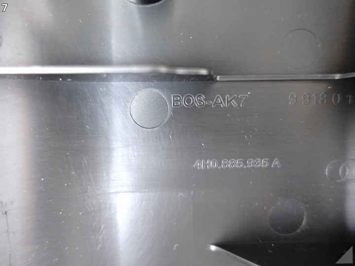 фото №8, Audi a8 s8 4h0 d4 рестайлінг 13-17 бардачок задній сидіння 4h0885205g 6ps soul