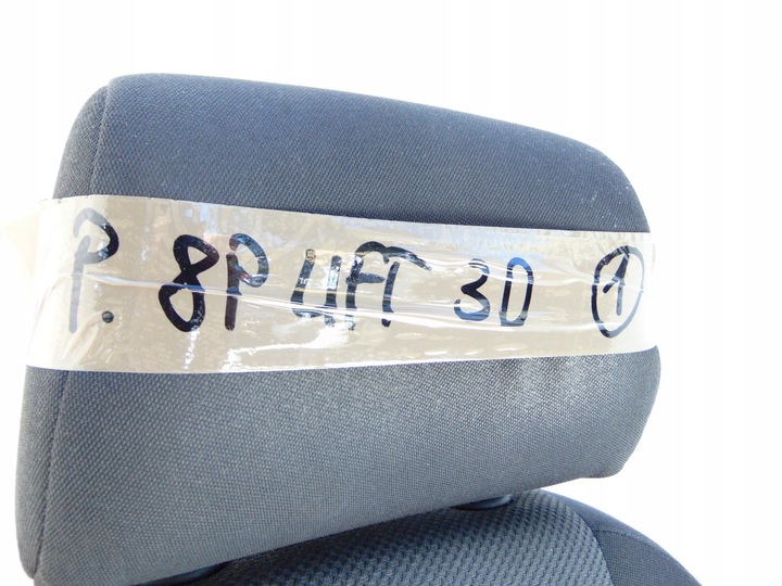 фото №7, Сидіння праві перед пасажира audi a3 8p рестайлінг 3d hb