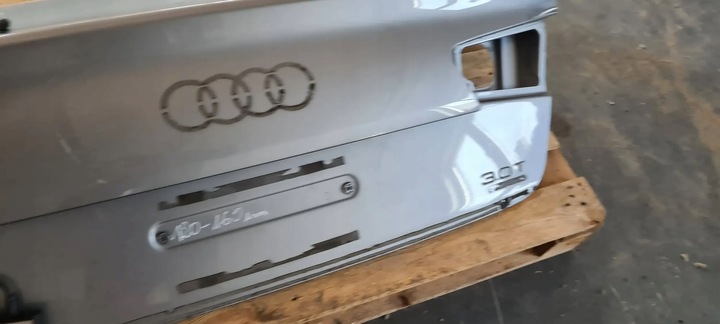 фото №6, A6 c7 4g рестайлинг крышка багажника зад задняя lx7p 4g5827023c