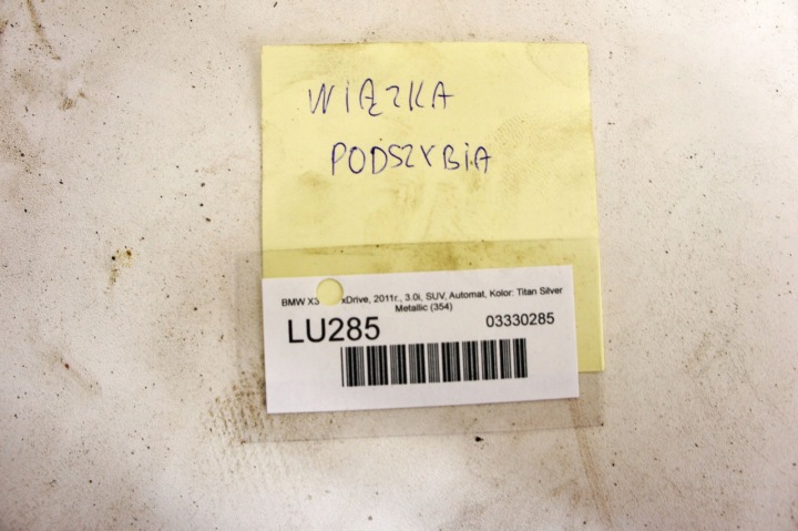 фото №5, Lu285 bmw x3 f25 3.0i джгут двигуна 7594745 ar