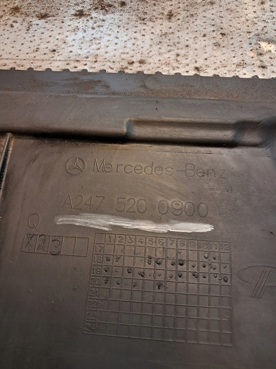 фото №9, Плита защита двигателя mercedes w177 w247 a2475200900
