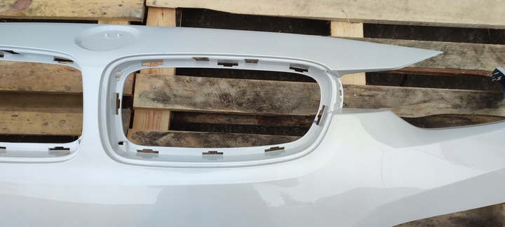 фото №14, Бампер перед переднее bmw 3 f30 f31 рестайлинг 05.2015r-12.19 a300 альпийский белый