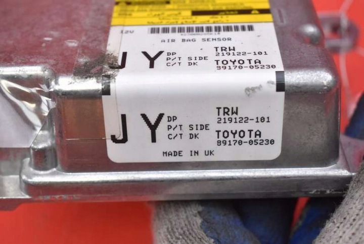 фото №8, Модуль датчик подушка безпеки подушок 89170-05230 toyota avensis t27 09-11