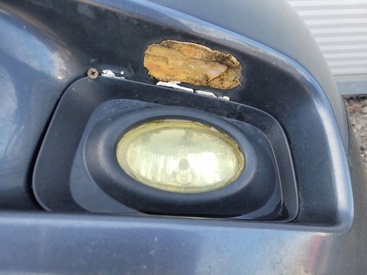 фото №7, Honda accord vii 2003r дорестайлинг бампер переднее ксенон nh658p