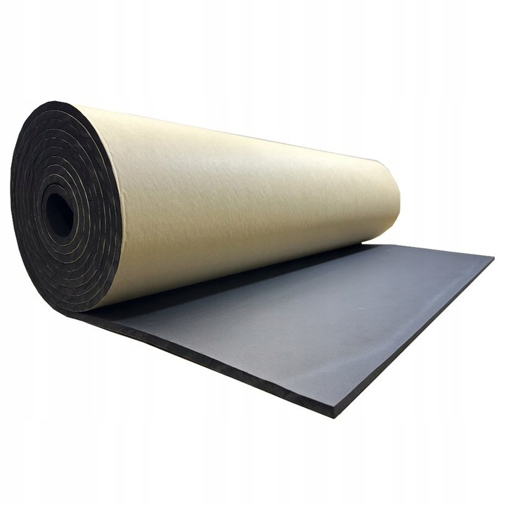 фото №11, Піна kauczukowa килимок гумова шумопоглинаюча з klejem 6mm 100x100cm