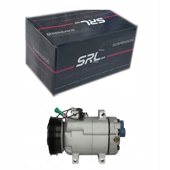 фото №1, Srl компрессор климат. новая audi a4 b5 passat b5