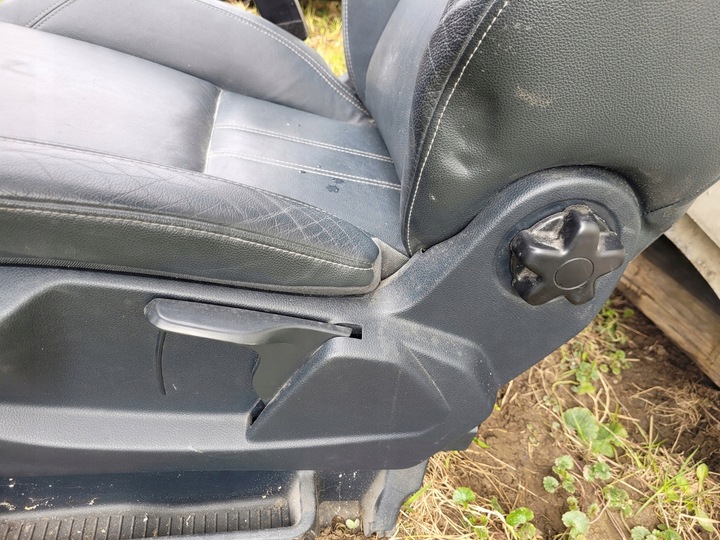 фото №9, C-max mk2 сидіння водія лівий механічний шкіра