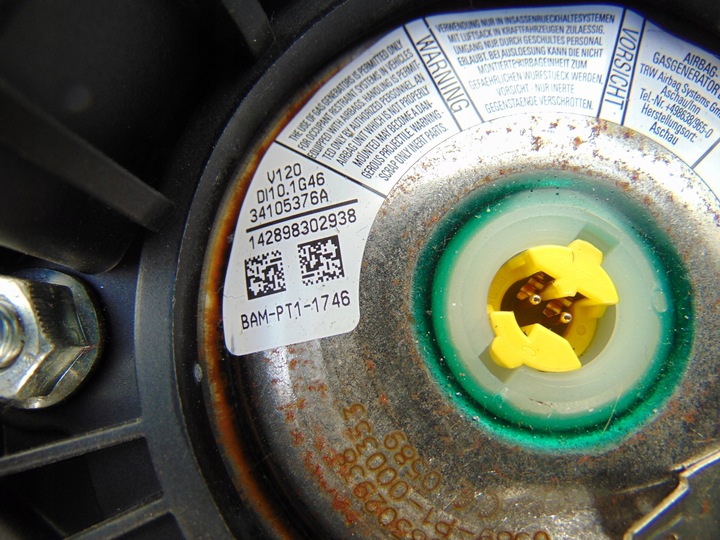 фото №15, Подушка водія подушка безпеки ford fiesta mk7 рестайлінг ecosort mk2