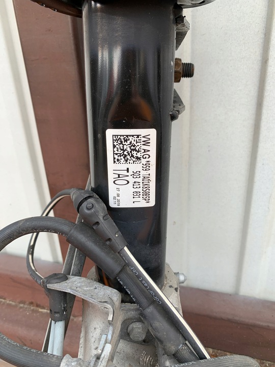 фото №10, Macperson поворотный кулак ножка tiguan ii karoq passat