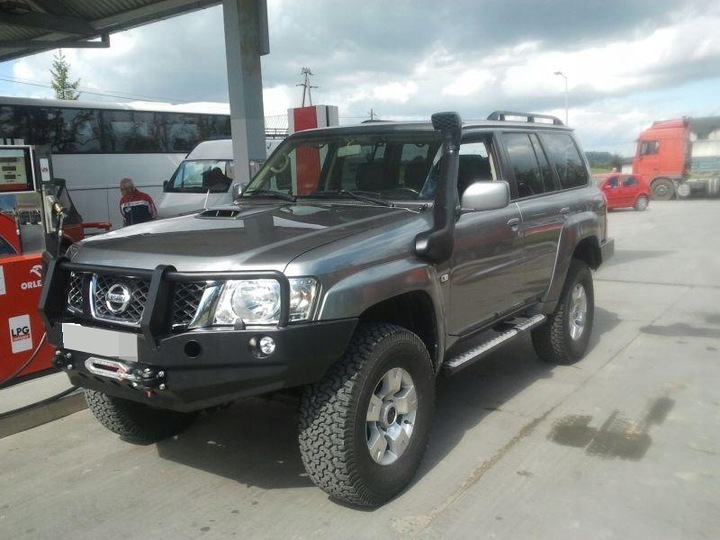 фото №9, Пороги боковые nissan patrol gu4 длинный порог боковой