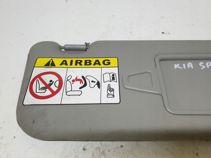 фото №6, Козырёк правый защита солнцезащитная правая солнцезащитный козырёк kia sportage iii