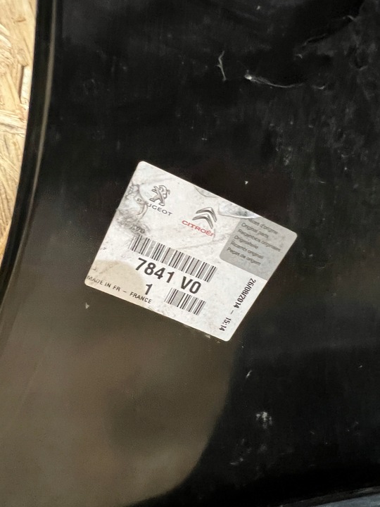 фото №10, Крыло правые переднее peugeot 207 oem новый