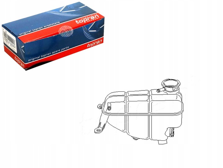 фото №1, Бачок розширювальний рідини радіатор [topran]