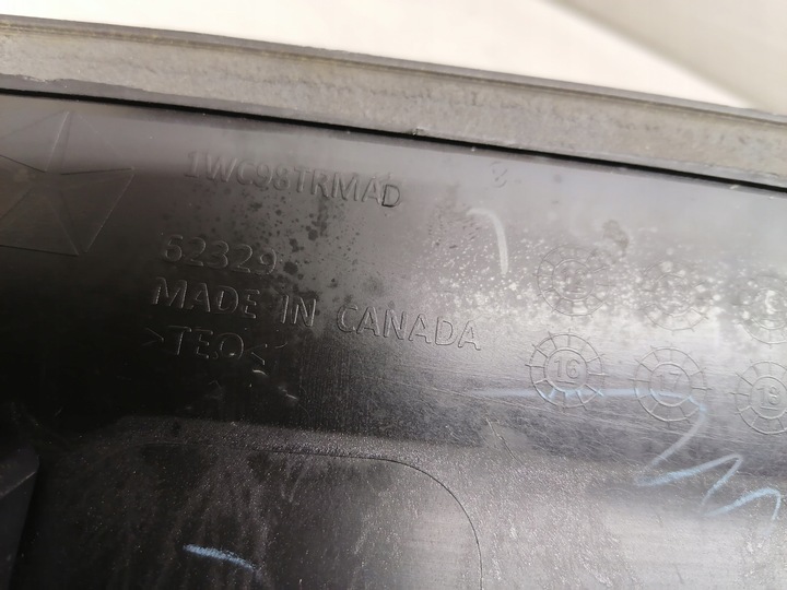 фото №8, Jeep cherokee планка крило праві перед 1wc98trma