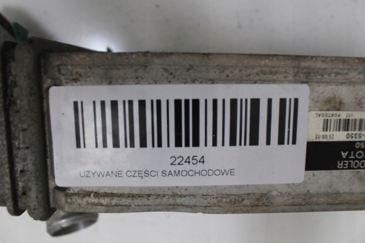 фото №6, Радіатор інтеркулер toyota auris 1 i fl 09-12r 1.4d