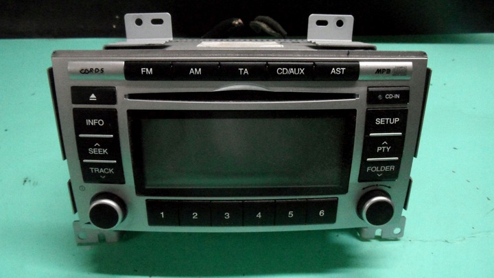 фото №1, Hyundai santa fe ii 09r радіо cd 96180-2b900