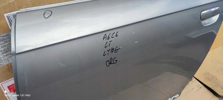 фото №14, Двері лівий зад audi a6 c6 ly7g sedan avant org