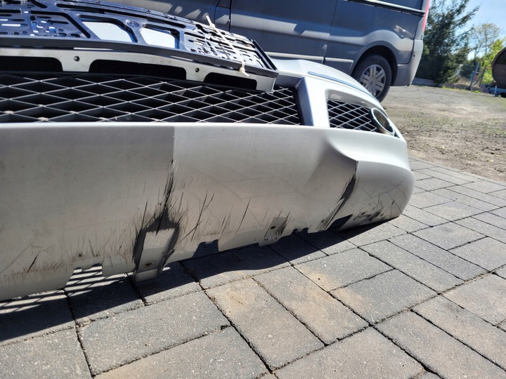 фото №7, Mercedes a w169 avangarde 08-12 рестайлинг бампер переднее решётка радиатора