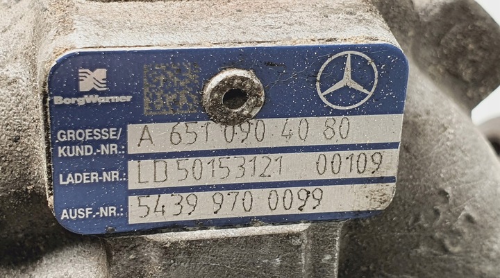 фото №4, Турбонагнітач турбіна mercedes glk x204 2.2 cdi