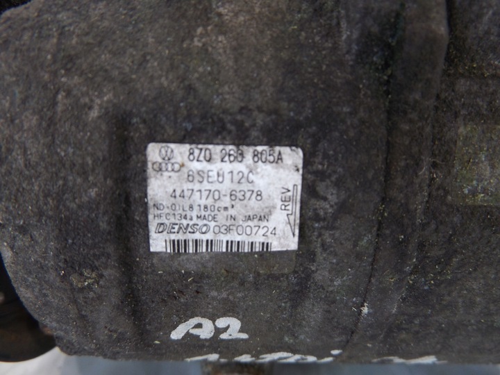 фото №6, A2 1,4tdi компрессор кондиционера 447170-6378