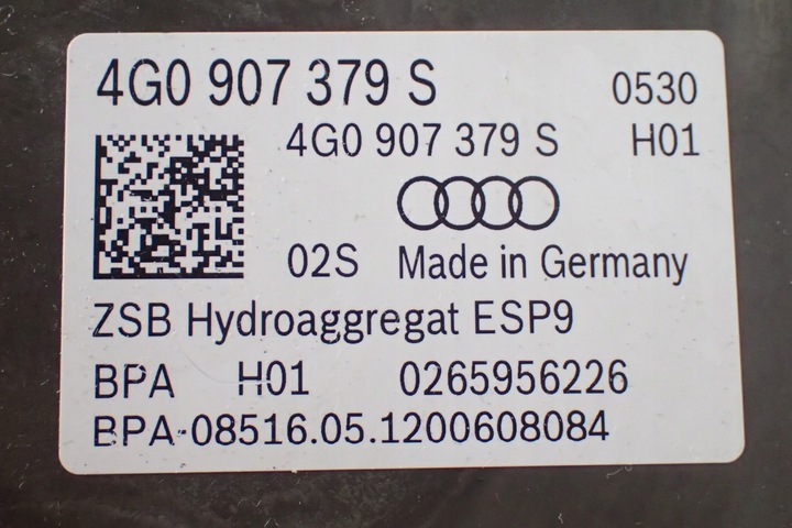фото №6, ^^ audi a7 4g насос гальмівна abs 4g0907379s