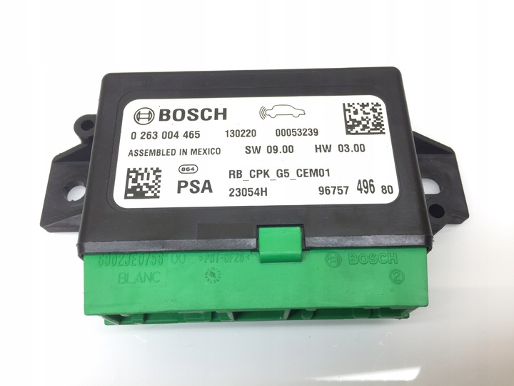 фото №1, C-elysee модуль блок управления pdc