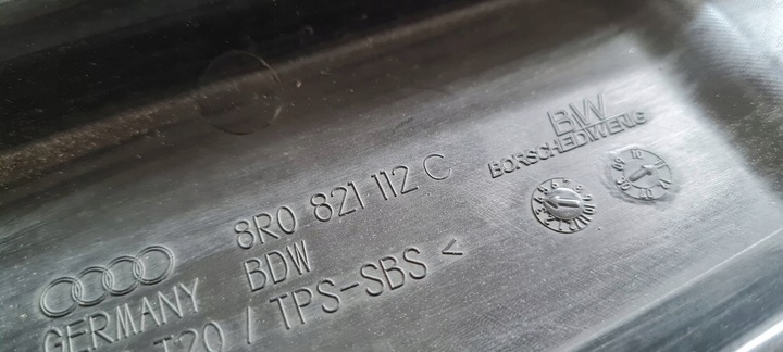 фото №14, Q5 8r стекло кузовная w крыло правая правый зад 2011r 11r