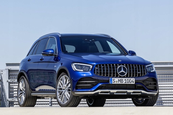 фото №12, Mercedes glc x253 рестайлінг amg 43 oem panamericana решітка радіатора решітка