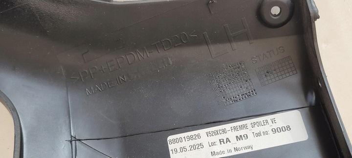 фото №9, Бампер перед volvo xc90 ii r-design рестайлінг 2019- 31383801 31353369 31690641