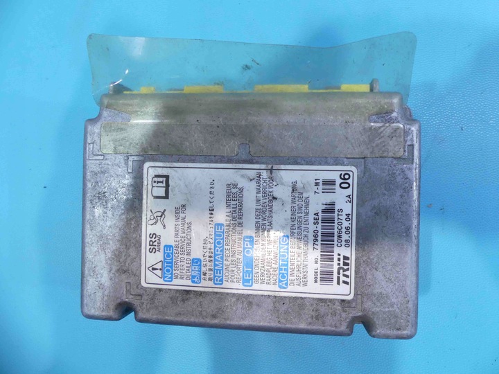 фото №7, 2x подушки подушка безопасности ремни датчик accord vii 02-08 eu