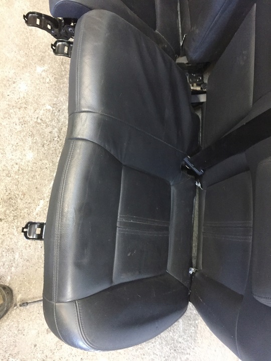 фото №9, Сидіння диван чорна шкіра обшивки peugeot 3008 #92