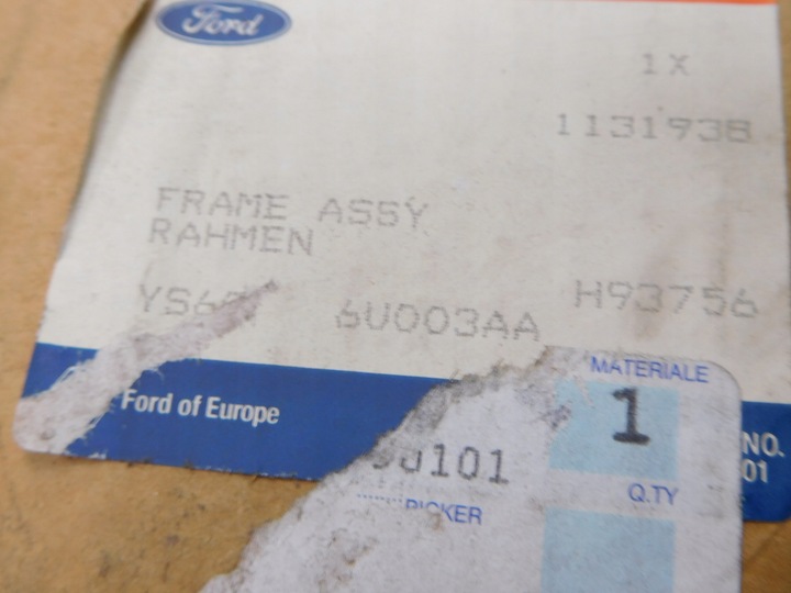 фото №8, Піддон масляна ford focus 1998-2005 cak оригінальний номер 1131938