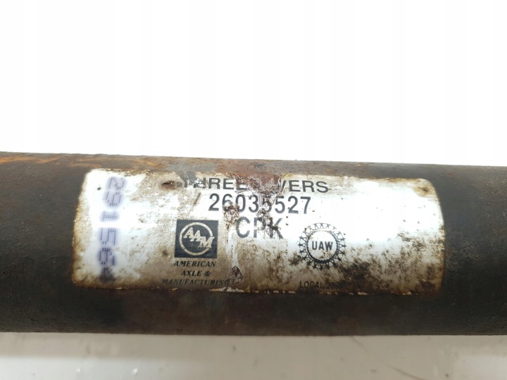 фото №6, Wał привідний перед chevrolet astro 4.3 awd