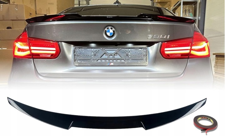 фото №12, Спойлер кришки багажника зад для  bmw f30 спойлер спойлер m4 вигляд чорний блиск