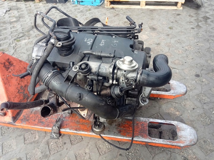 фото №6, Двигун ajm 1.9tdi vw audi голий стійка
