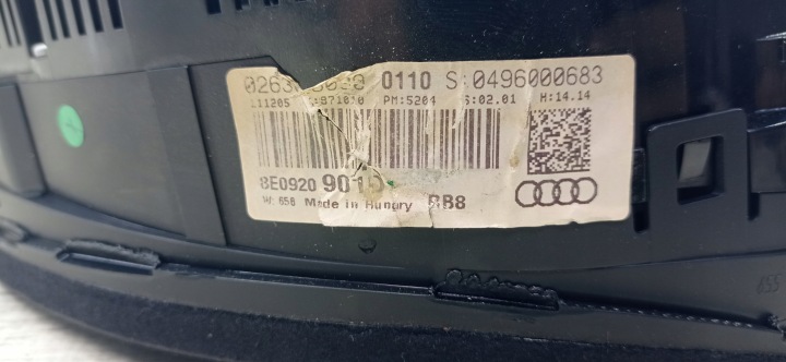 фото №14, Audi a4 b7 2.0 tdi 140 8v комплект стартовый do запуска 03g906016kn