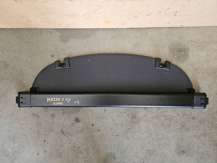 фото №4, Mazda 6 gj iii универсал 2012- ролета багажника горизонтальная + сетка