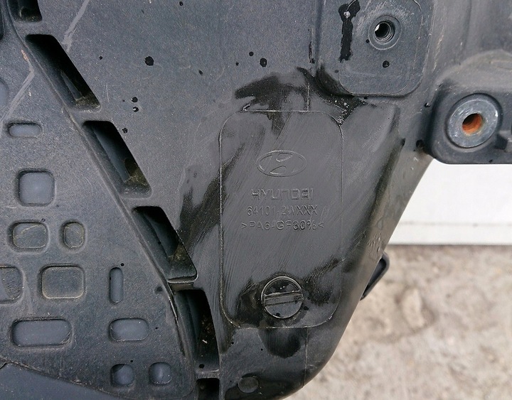 фото №7, Hyundai santa fe 3 64101-2wxxx pas переднее панель крепления фар