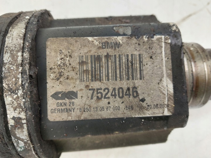 фото №9, Піввісь права перед довга 7524046 bmw x3 e83 2.5i автомат