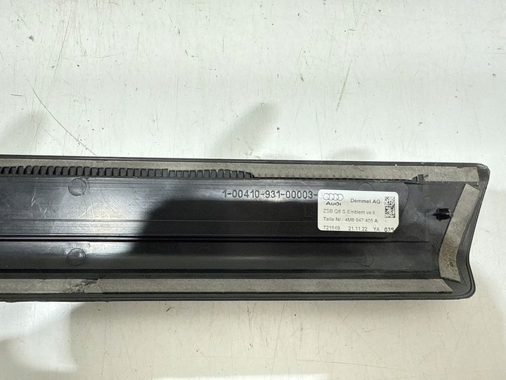 фото №5, Audi q8 4m8 планка порогова лівий перед оригінал !
