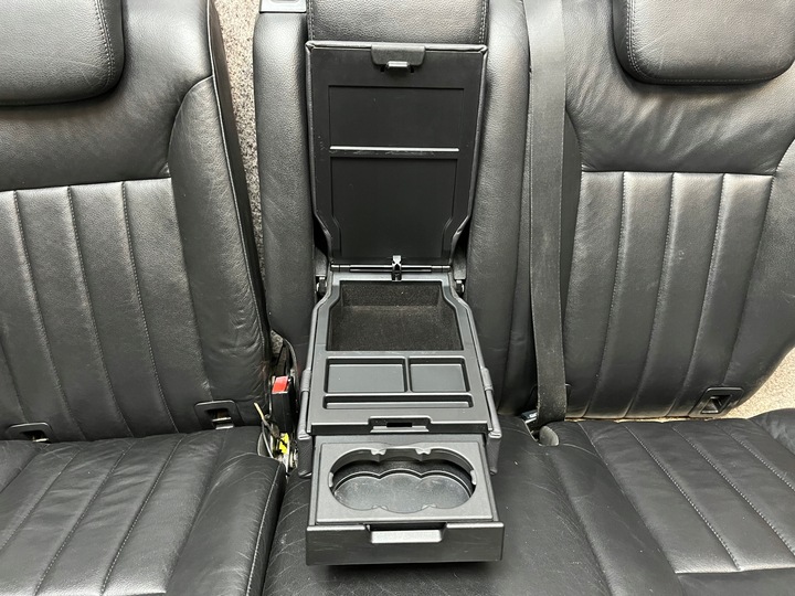 фото №7, Диван подлокотник зад кожа чёрная isofix подстаканник mercedes ml w164