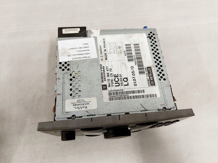 фото №9, Opel vectra c iii радіопрогравач cd дисплей