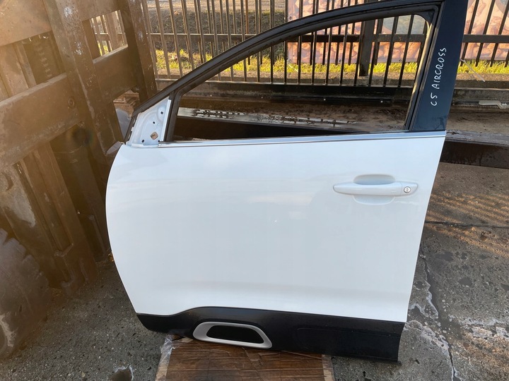 фото №2, Citroen c5 aircross двері перед передні ліві колір білий